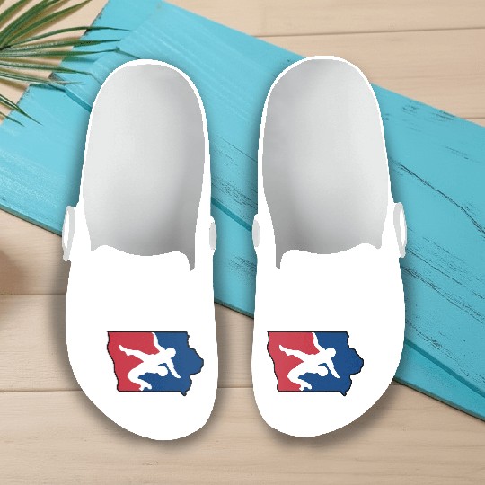 Iowa Wrestling Slip On Clogs