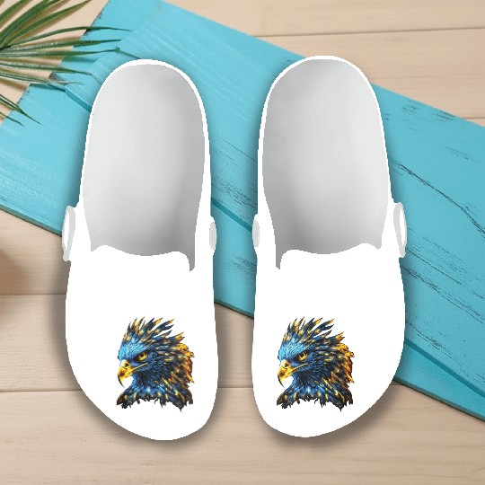 Phoenix Portrait Slip On Clogs