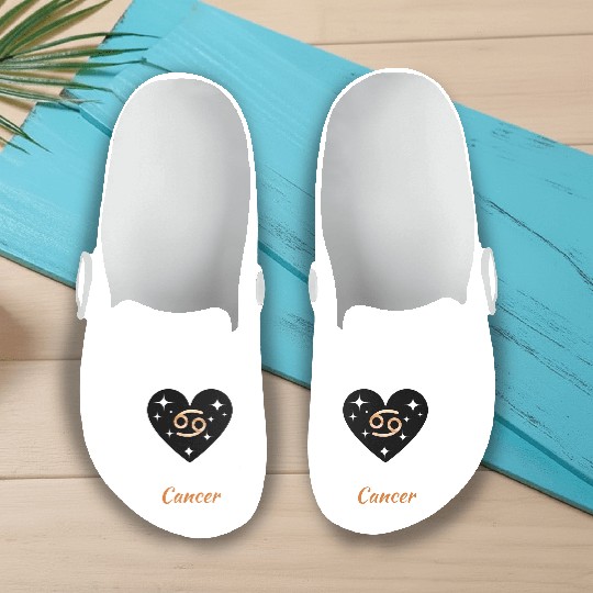 CANCER ZODIAC SIGN, astrology, birthday Slip On Clogs