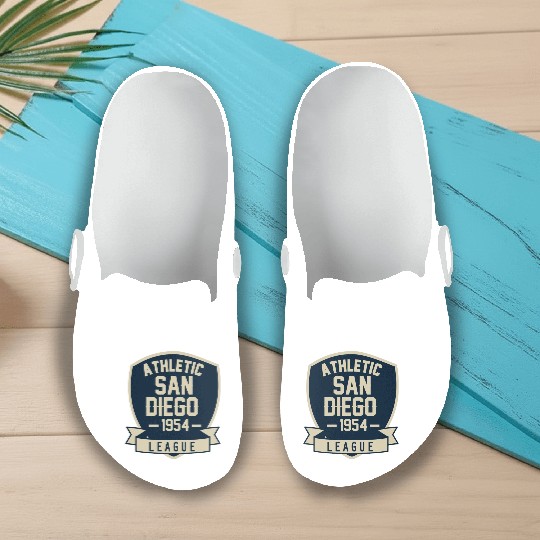 Athletic San Diego Slip On Clogs