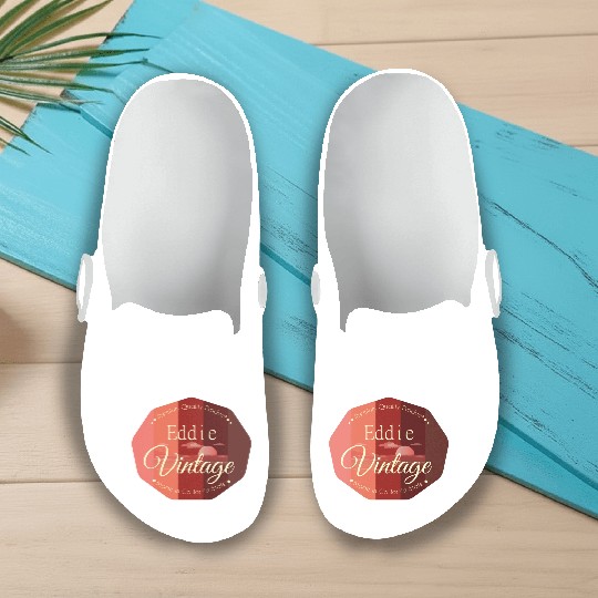 Eddie First Name Vintage Slip On Clogs