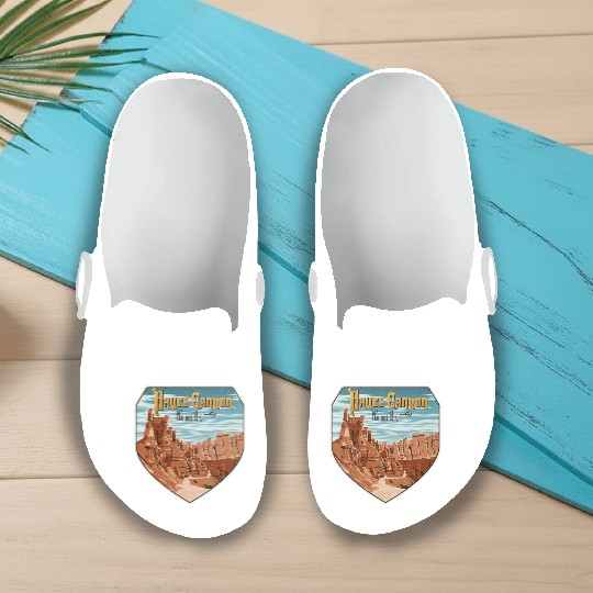 Bryce canyon national park Slip On Clogs