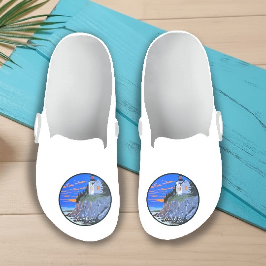 Acadia National Park Slip On Clogs