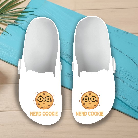 Nerd Cookie Cookies Candy Slip On Clogs