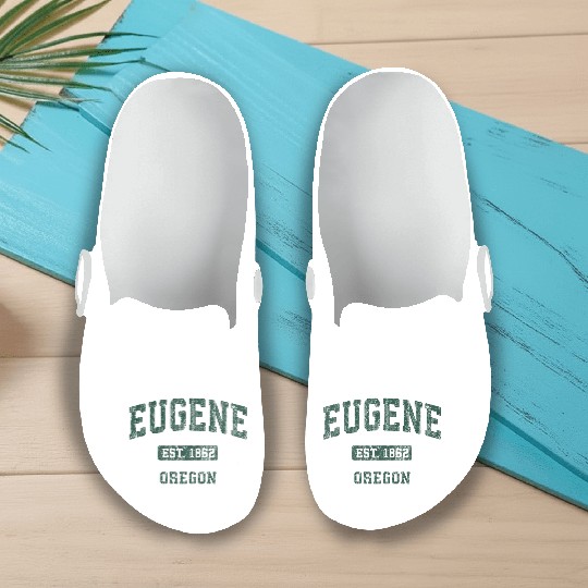 Eugene Oregon Or Athletic Sports Slip On Clogs