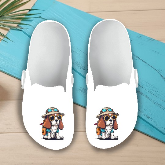 BEAGLE DOG Slip On Clogs