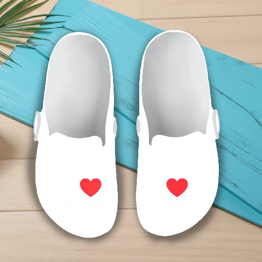 I Love Chicago Slip On Clogs