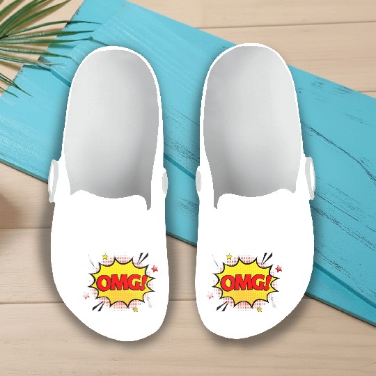 OMG design Slip On Clogs