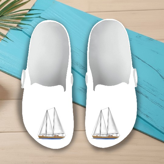 Sailing Key Largo Florida Keys Beach Sunset Slip On Clogs