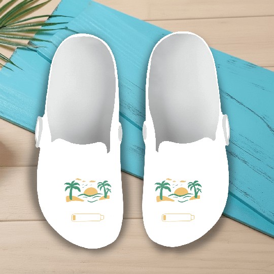 Teacher Summer Recharge Required Slip On Clogs