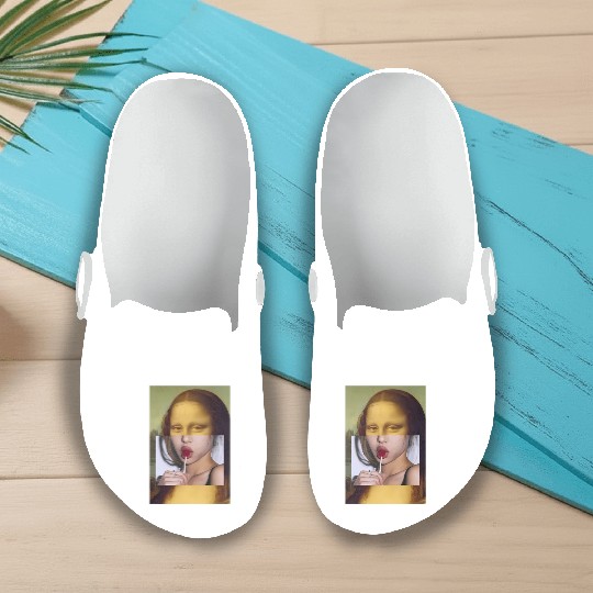 Mona Lisa Lollipop Mona Lisa Slip On Clogs