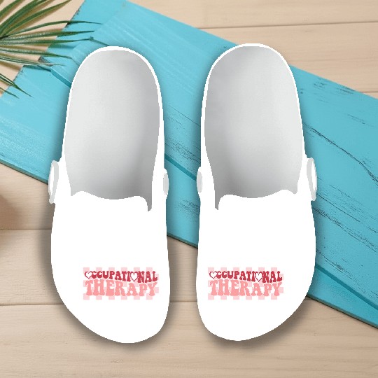 Groovy Occupational Therapy Therapist'S Day Slip On Clogs