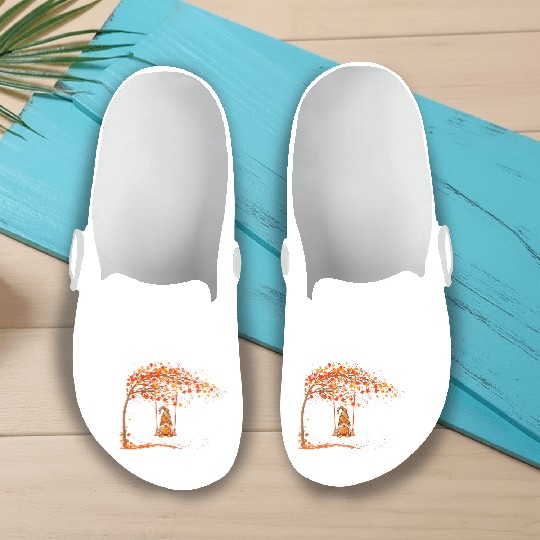 Happy Fall Y'all Gnomes Pumpkin Autumn Vibes Slip On Clogs