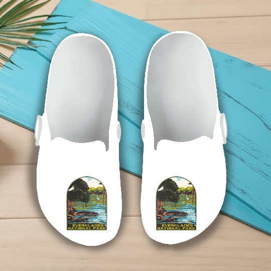 everglades national park Slip On Clogs