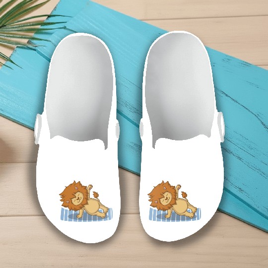 Yoga Lion Slip On Clogs