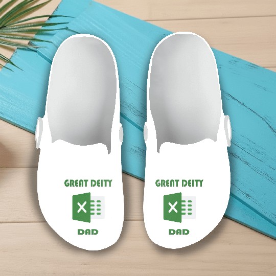 Great deity excel dad Slip On Clogs