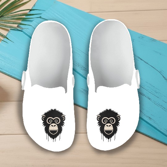 monkey face Slip On Clogs