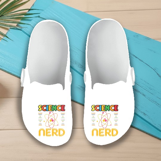 Science Nerd Slip On Clogs