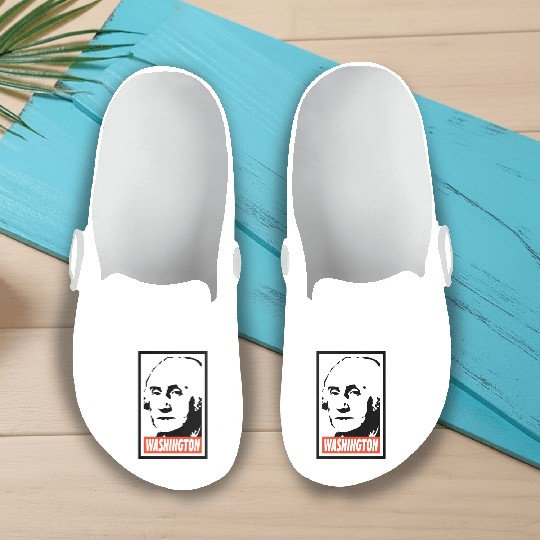 George Washington Slip On Clogs