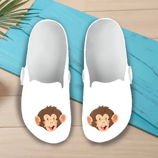 Monkey face Slip On Clogs