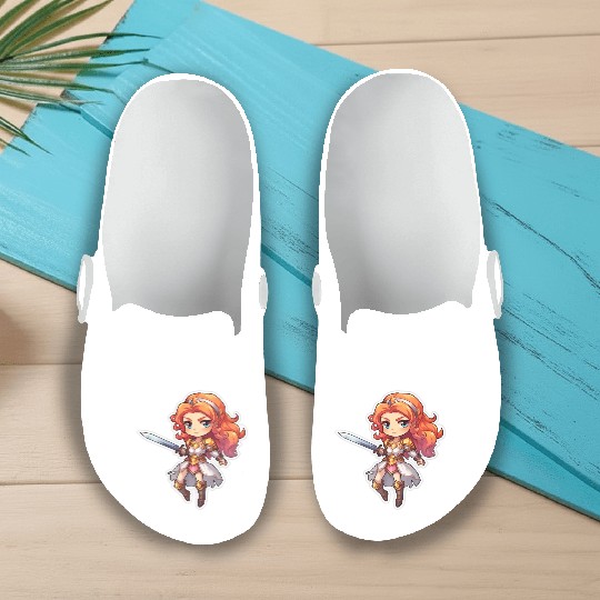 Warrior Princess Adventure Slip On Clogs