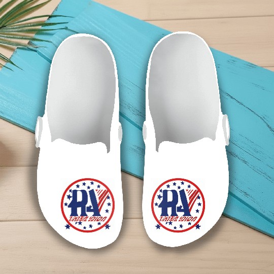 RA USA Slip On Clogs: Red, White, and Blue All the Way!"