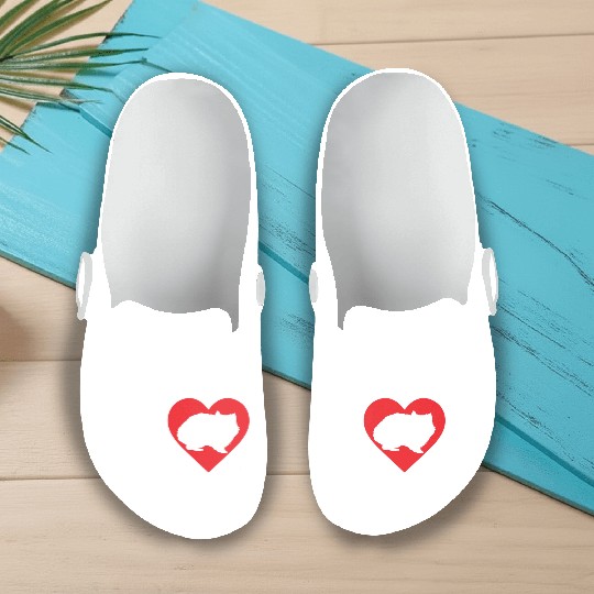 Wombat Love Slip On Clogs