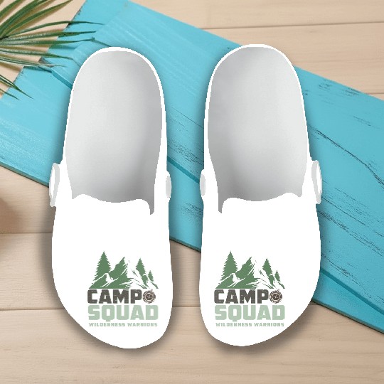 CAMP SQUAD WILDERNESS WARRIORS Slip On Clogs