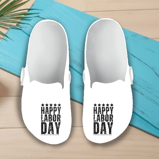Happy labor Day weekend Slip On Clogs