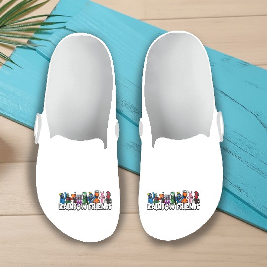 Rainbow Friends Slip On Clogs