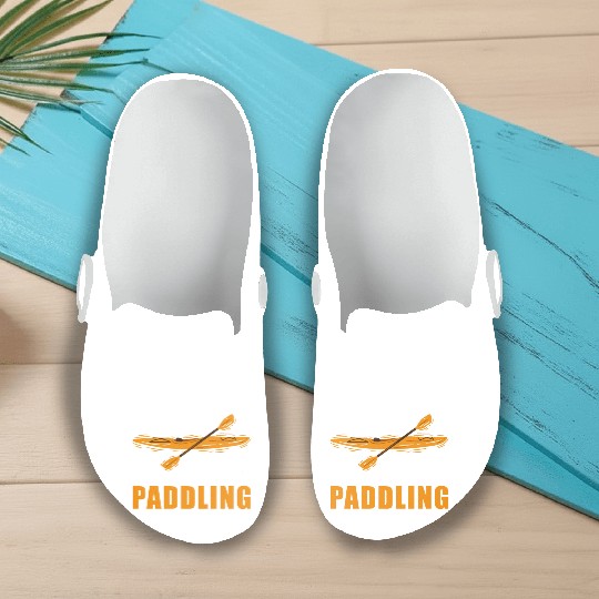 I Could Use A Good Paddling Kayak Kayaker Slip On Clogs