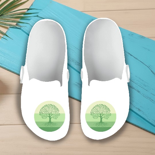 tree of life Slip On Clogs