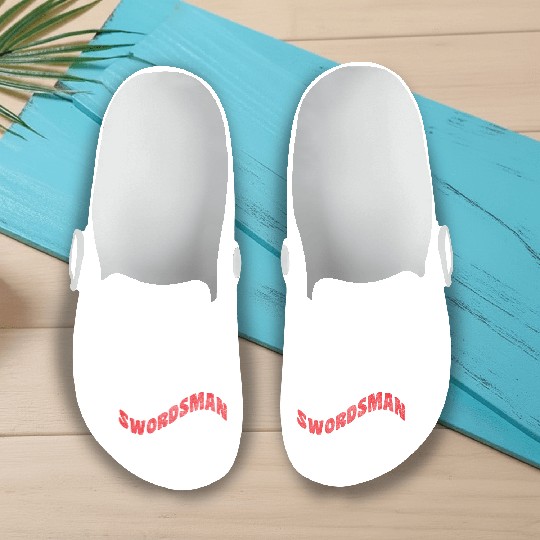 Swordsman Warrior Kendo Gladiator Slip On Clogs
