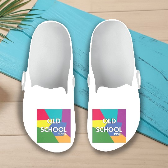 Old school 1990s Slip On Clogs