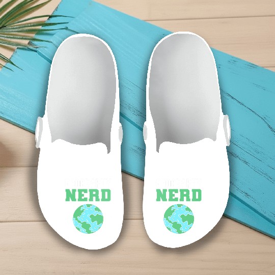 Geography Nerd Archivist Gift Slip On Clogs