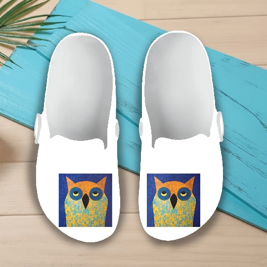 Mod Owl: Bored Owl Slip On Clogs