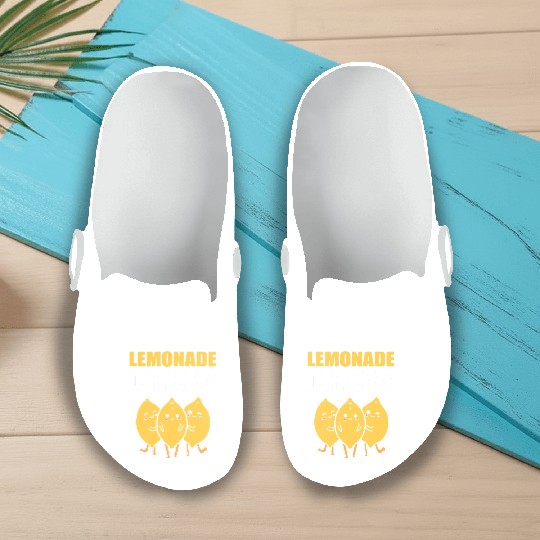 Lemonade Crew Fruits Lover Gift Slip On Clogs