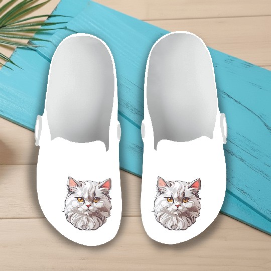 Persian Cat Slip On Clogs