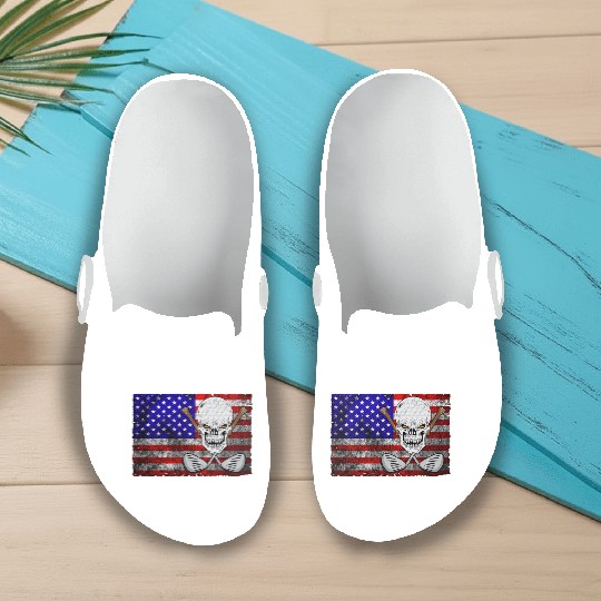 Merica Golf Slip On Clogs