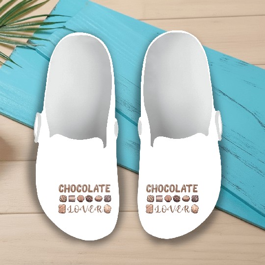 chocolate lover Slip On Clogs
