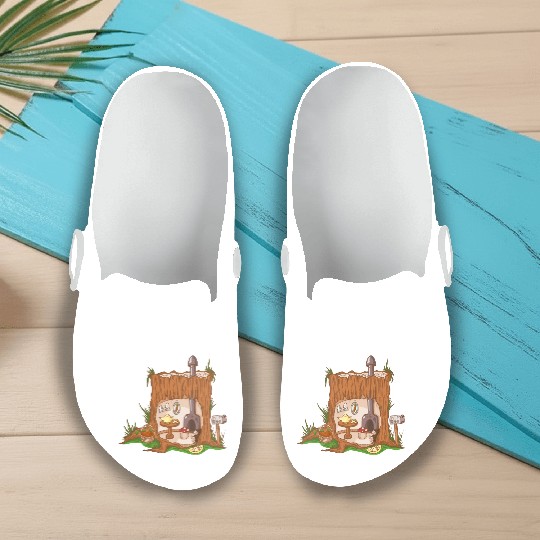 Sweet Bunny Home Slip On Clogs