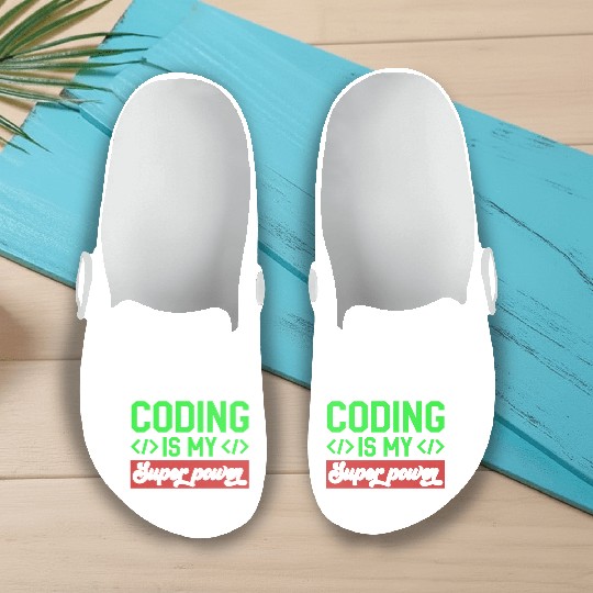 Funny Computer Programmer Computer Science Coding Slip On Clogs