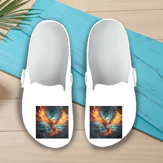 Cosmic Phoenix Slip On Clogs