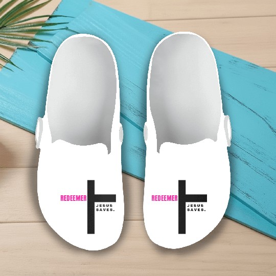 JESUS SAVES Collection Slip On Clogs