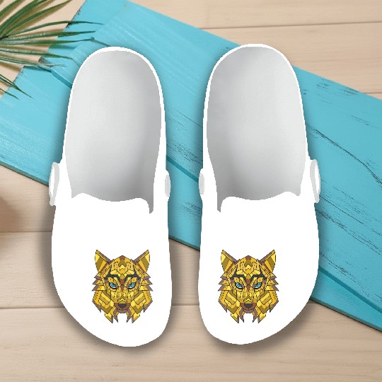 lion Slip On Clogs