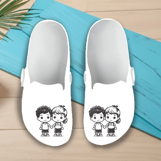 Friendship Day Mug transformed Slip On Clogs
