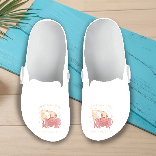 Sea Creature Seafood Shells Hermit Crab Lover Slip On Clogs