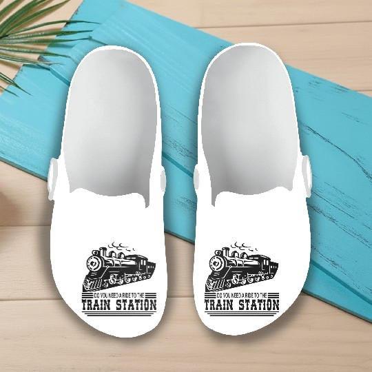 Do You Need A Ride To The Train Station © Slip On Clogs