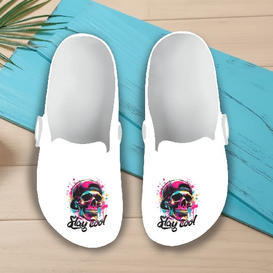 Totenkopf Stay cool Slip On Clogs