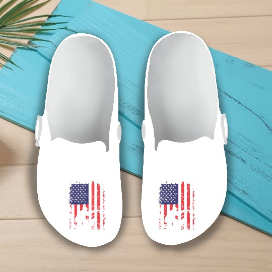 Patriot Day Slip On Clogs